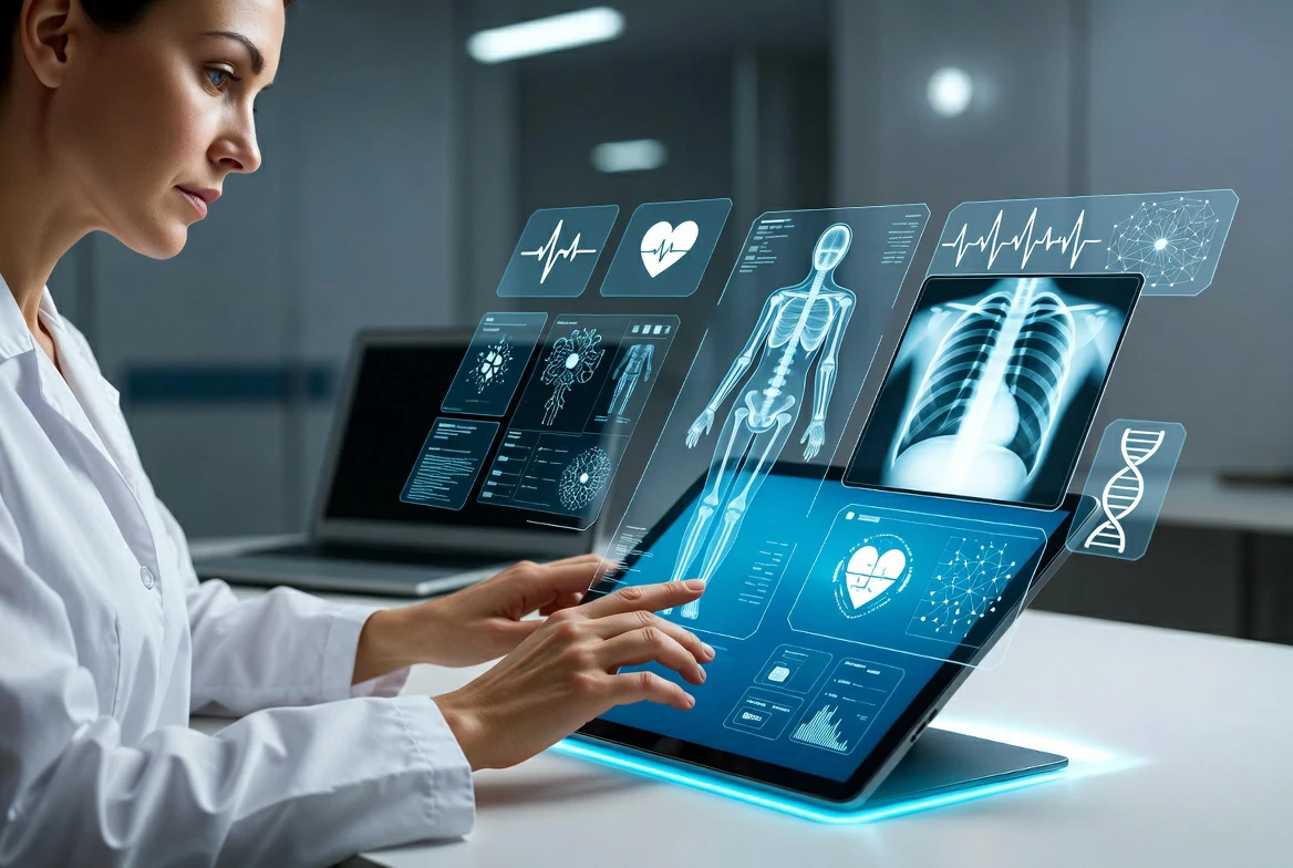AI Powered Medical Diagnostics Tablet